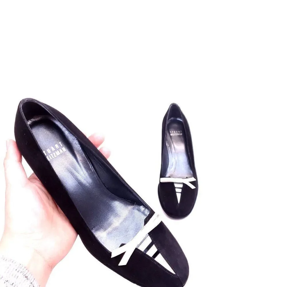 Stuart Weitzman Leather Suede Pumps SH-005